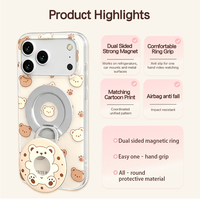 Support de téléphone magnétique puissant en aluminium pour tableau de bord de voiture, rotation à 360° °   Poignée de rotation stable pour iPhone, Samsung et tous les téléphones mobiles