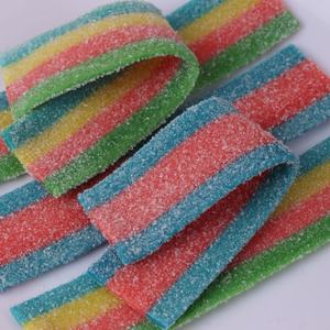 Caramelle Gommose Assortite al Gusto di Frutta, Dolci e Aspre, Certificato Halal, Gommose Acide a Forma di Cintura e Gommose Acide a Forma di Sabbia, Vendita all'Ingrosso Personalizzata - Product Image 4