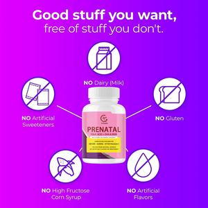 Мультивитамины для беременных женщин с железом, Омега-<span class=keywords><strong>3</strong></span>, <span class=keywords><strong>DHA</strong></span> для использования до, во время и после беременности, индивидуальный заказ OEM - Product Image 2