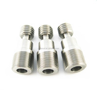 Services de Fabrication Métallique sur Mesure par Usinage CNC Rapide en Alliage d'Aluminium et Acier Inoxydable, Pièces 3, 4 et 5 Axes pour Matériel Industriel