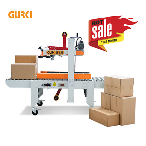 Gurki सबसे ज्यादा बिकने वाला स्वचालित कार्टन टेप मशीन बॉटम सीलर अच्छी सेवा के साथ
