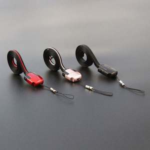 Câble de charge et de données USB portable à fixation rapide pour le cou, nouveau design, pour iPhone, Samsung, Xiaomi, Redmi, Motorola, <span class=keywords><strong>Lenovo</strong></span> - Product Image 3