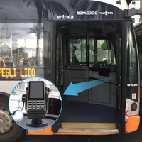Support de terminal de point de vente pivotant OEM pour application en bus, pour Verifone V400m, rotation à 360°, métal antivol, support pour machine à cartes de crédit