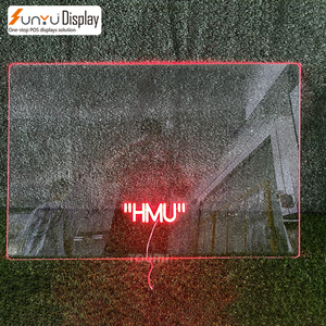 Miễn phí thiết kế tùy chỉnh Acrylic Neon dẫn đăng ký cho Đảng trang trí trong nhà gương acrylic Neon Đăng - Product Image 1