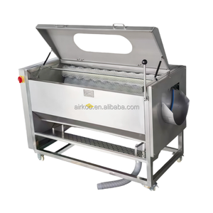 Machine à laver industrielle pour pommes de terre, carottes, gingembre et légumes, <span class=keywords><strong>prix</strong></span> d'usine, acier inoxydable, haute productivité, usage commercial - Product Image 5