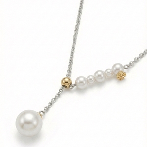 [Expo de Joyería Internacional de Hong Kong] Collar Lariat Cascading Tides Camellia Pearl con colgante en Y para uso diario - Product Image 2