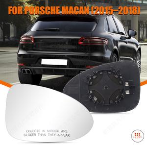 Espejo Retrovisor para Porsche Macan 2015-2018, Lado Izquierdo, Repuesto de ABS Plateado - Product Image 1
