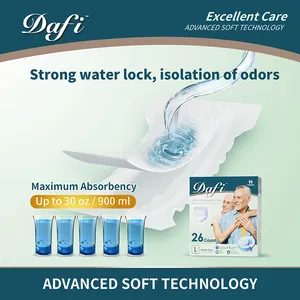 OEM Factory Disposable Incontinence Panties High Absorbency Premium Overnight Elderly Pull Up Pants