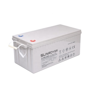 Batería de Plomo-Ácido de 12V 200Ah, Batería Recargable para Sistema de Energía Solar - Product Image 1