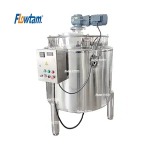 Factory Customized stainless steel 500liter syrup mixing and heating tank with mixer