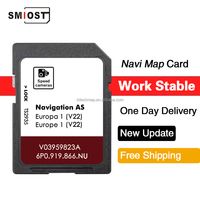 Carte mémoire SD pour mise à jour de la carte GPS, changement de CID, logiciel de navigation SMIOST pour Seat AS V22 Alhambra Ibiza Leon Europe