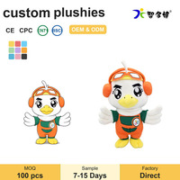 Peluches Mascottes de l'Aviation Personnalisées : Pilotes et Hôtesses de l'Air – Idéales pour la Vente en Droit de Porte en Avion et les Souvenirs