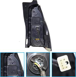 Kit de Luces Traseras LED para Toyota 4Runner 2003-2009, Carcasa Negra, Efecto de Luz Fluida, Fácil Instalación - Product Image 6