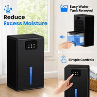 Deshumidificador de Aire Doméstico de 85W con Doble Semiconductor, Sin Refrigerante, Alivio para Alergias, Precio Directo de Fábrica, Marca Blanca