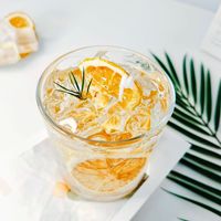 Bougie parfumée en gel à fleurs séchées, marque privée, vente chaude