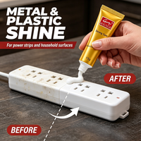Pâte Nettoyante G3Hu pour Prises, Crème Détachante pour Multiprises, Nettoyant Sûr pour Surfaces d'Appareils Électriques et de Rallonges