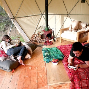 Domo Geodésico de Lujo para Glamping, de PVC/Lona, para Eventos al Aire Libre en Invierno, con Capacidad para 500 Personas, Modelo SG-DL-020 - Product Image 6