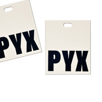 Étiquettes de remerciement rondes en papier lavables et écologiques avec logo personnalisé, gaufrage UV, pour vêtements et emballages