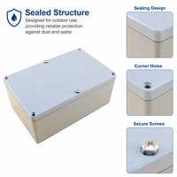 Boîtier de commande étanche en alliage d'aluminium à vente chaude avec protection IP65 pour l'électronique 360*160*95mm