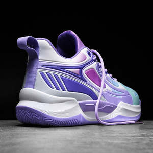 Chaussures de basketball personnalisées avec logo de marque pour hommes et femmes, semelle creuse professionnelle, maille respirante, sports de plein air pour garçons et filles - Product Image 5