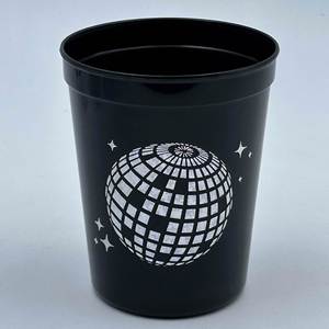 Vasos Reutilizables de 16 oz para Fiestas Disco, Divertidos y Elegantes, Vasos de Plástico Promocionales con Serigrafía para Eventos - Product Image 4