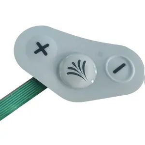 Back Light Membrane Switch with Connectors Membrane Keypad