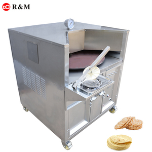 Automatique plat arabe tarte électrique tandoori inde lavash pita pâtisseries naan pain tour machine à chapatii roti four commercial machine - Product Image 5