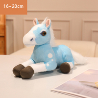 Figurine de cheval réaliste en peluche en gros, poupée mignonne en peluche douce en coton PP, jouet animal en peluche à longues pattes, grande taille, anniversaire