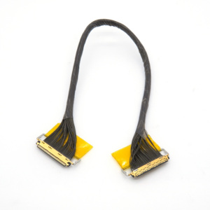 Câble micro-coaxial blindé EMI 60 broches pas de 0,4 mm OEM ODM 20788 & 20790 pour moniteur médical, casque VR/AR, tableau de bord de voiture - Product Image 6