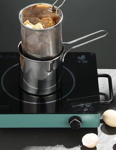 <span class=keywords><strong>Friteuse</strong></span> Ronde Multifonction en Acier Inoxydable avec <span class=keywords><strong>Panier</strong></span> Filtrant – Idéale pour Friture et Égouttage – Nouveauté Très Demandée - Product Image 2