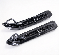 Kit de skis avant pour motoneige 300cc, ensemble de conversion de skis pour VTT 2 temps, accessoires en plastique résistants au gel pour véhicules neigeux