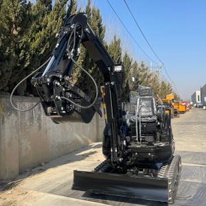 2.5トンのクボタマイクロショベル - 家庭用および小規模農場用、コンパクト設計の小型ショベル - 送料無料 - Product Image 5