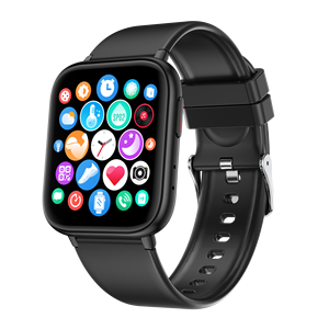 Erkekler için yüksek kalite akıllı saat su geçirmez IP67 kare şekli ile IOS operasyon uyku Tracker AI sesli asistanı yaygın olarak kullanılan - Product Image 3