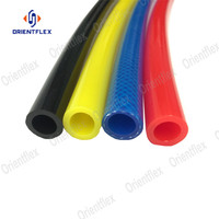 Tuyau pneumatique flexible et durable de marque Orientflex, tressé en PU, 3 mm-15 mm, bleu jaune