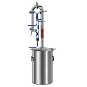 35L tubular column distillery stainless steel home brewery equipment