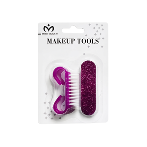 Market Menaje Classic Ensemble de brosses et limes à ongles en acier allié, 12 pièces - Product Image 1