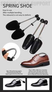 Tendeurs de <span class=keywords><strong>Chaussures</strong></span> Ajustables à Ressort en Plastique, Embauchoirs Flexibles pour Hommes et <span class=keywords><strong>Femmes</strong></span> - Product Image 6