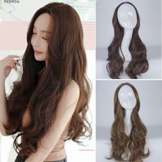 Parrucca capelli lunghi onda naturale con dettagli intricati - Product Image 1