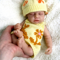 Fabricant de poupées reborn artisanales de qualité supérieure, poupée bébé LouLou en silicone de 12 pouces, garçon/fille, nouveau-né, bouche ouverte, Muneca