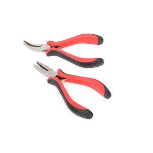 Pince de pêche à bouche plate et coudée en acier, portable, pour outils de montage d'hameçons - Product Image 4