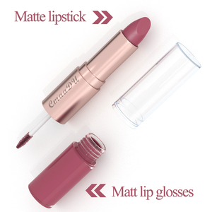 Colorful Matte Lip Glosses and Matte Lipstick As Lipstick and Power Blusher - Product Image 3