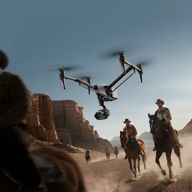 Ultra Wide Full Frame Camera Drone 8K 75fps ProRes RAW Inspire 3 Dual Native ISO FPV Aerial Video Professional Filmmaking