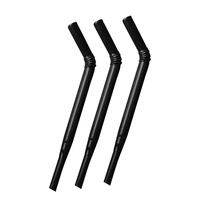 Paille plastique personnalisée, pour boire, livraison gratuite