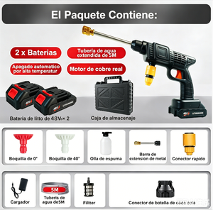 Pistolet pulvérisateur haute pression Seasummer en promotion pour machine de lavage de voitures, 600W, 2500PSI, garantie 1 an - Product Image 4