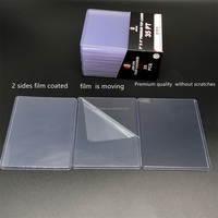 3x4 toploader Film À Double Revêtement Écologique Sans Soudure 35PT Chargement par le Haut JO-AC-FTP titulaire de la carte