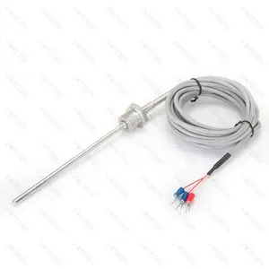 PT100 PT1000 Temperature Sensor Probe With Mounting Thread