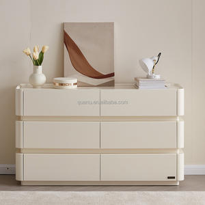 129578 Quanu cermin penyimpanan kapasitas tinggi, meja rias dapat diredupkan dengan cermin dan laci untuk kamar tidur - Product Image 4