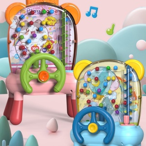 Jeu de société éducatif en plastique pour enfants : Machine à ramasser les haricots et les balles, puzzle pour 5 à 7 ans, jeu parent-enfant - Product Image 1