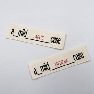 다채로운 의류 액세서리 새틴 프린트 라벨 사용자 정의 로고 디자인 관리 Tags 의류 인쇄 라벨 의류 - Product Image 2