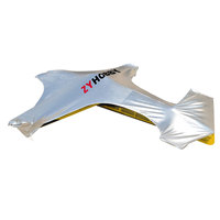 Housse de protection solaire et anti-UV ZYHOBBY pour avion RC, réfléchissante et anti-poussière, pour avions à essence 20cc et 60cc, accessoire.